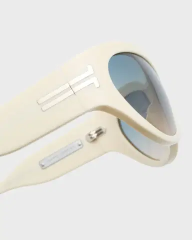 Saint Laurent YSL Acetate Rectangle Sunglasses | Thumbnail 4