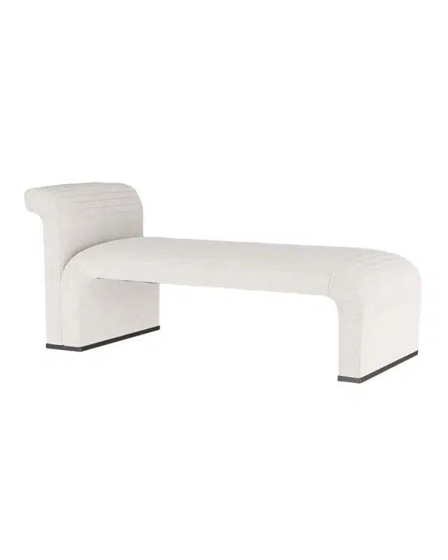 Arteriors Weaver Bouclé Chaise