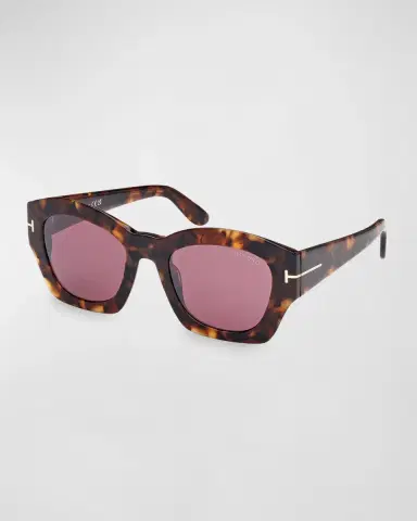 Tom Ford Guilliana Acetate Geometric Sunglasses | Thumbnail 4 Tom Ford Guilliana Acetate Geometric Sunglasses | Thumbnail 4