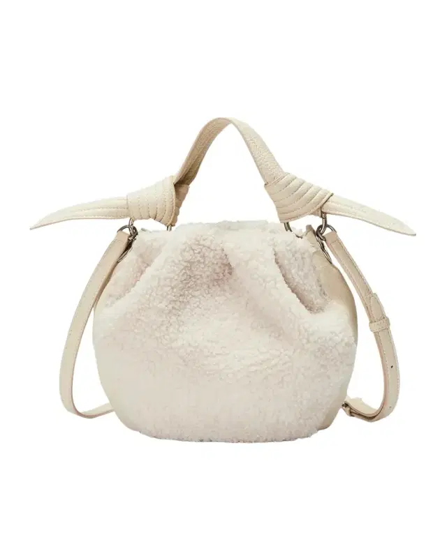 Oryany Selena Eco Faux Fur Bucket Bag
