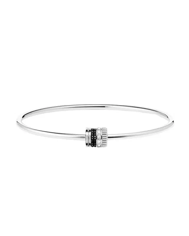 Quatre 18K White Gold Black Edition Bracelet