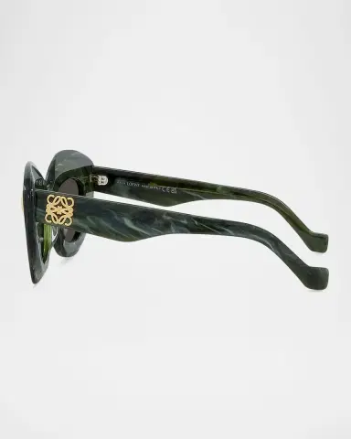 Loewe Anagram Acetate Butterfly Sunglasses | Thumbnail 4