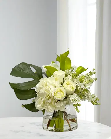 Winward Home Hydrangea Split Philo in Vase | Thumbnail 1