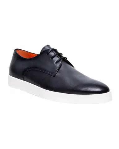 Santoni Men's Atlantis Leather Oxfords | Thumbnail 1 Santoni Men's Atlantis Leather Oxfords | Thumbnail 1