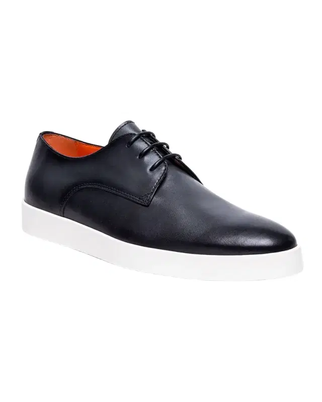 Santoni Men 's Atlantis Leather Oxfords