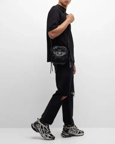 Balenciaga Men 's Le Cagole Crossbody Bag | Thumbnail 2