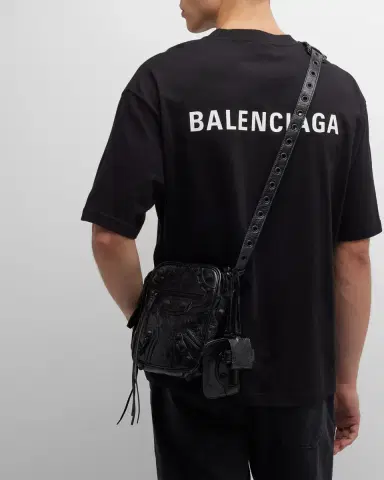 Balenciaga Men 's Le Cagole Crossbody Bag | Thumbnail 4