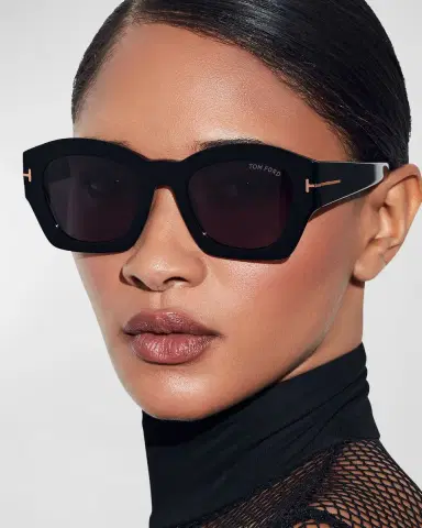 Tom Ford Guilliana Acetate Geometric Sunglasses | Thumbnail 5 Tom Ford Guilliana Acetate Geometric Sunglasses | Thumbnail 5