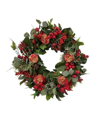 Winward Home 24" Holiday Deluxe Wreath | Thumbnail 1 Winward Home 24" Holiday Deluxe Wreath | Thumbnail 1