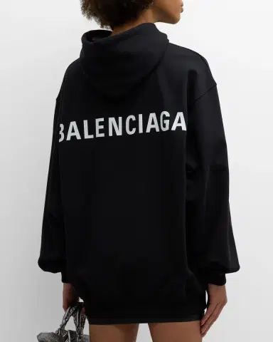 Balenciaga Logo Hoodie Sweater | Thumbnail 5 Balenciaga Logo Hoodie Sweater | Thumbnail 5