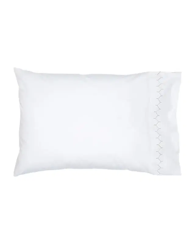 John Robshaw Stitched 300 Thread Count Pillowcases Set of 2