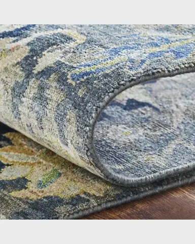 Haven & Loom Lawrence Midnight Hand-Knotted Rug | Thumbnail 4 Haven & Loom Lawrence Midnight Hand-Knotted Rug | Thumbnail 4