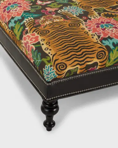 Old Hickory Tannery Priscillana Ottoman | Thumbnail 7
