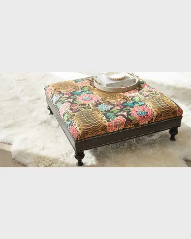 Old Hickory Tannery Priscillana Ottoman | Thumbnail 8