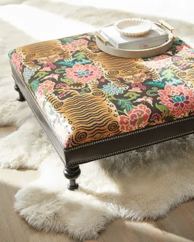 Old Hickory Tannery Priscillana Ottoman | Thumbnail 9