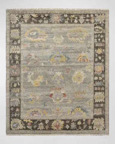 Haven & Loom Eleanor Gray Hand-Knotted Rug | Thumbnail 2 Haven & Loom Eleanor Gray Hand-Knotted Rug | Thumbnail 2