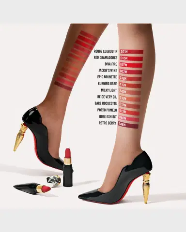 Christian Louboutin Rouge Louboutin Velvet Matte On-The-Go Lipstick | Thumbnail 4