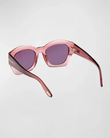 Tom Ford Guilliana Acetate Geometric Sunglasses | Thumbnail 2 Tom Ford Guilliana Acetate Geometric Sunglasses | Thumbnail 2
