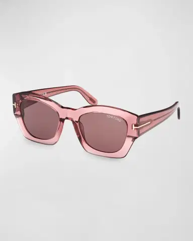 Tom Ford Guilliana Acetate Geometric Sunglasses | Thumbnail 4 Tom Ford Guilliana Acetate Geometric Sunglasses | Thumbnail 4