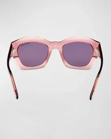 Tom Ford Guilliana Acetate Geometric Sunglasses | Thumbnail 5 Tom Ford Guilliana Acetate Geometric Sunglasses | Thumbnail 5