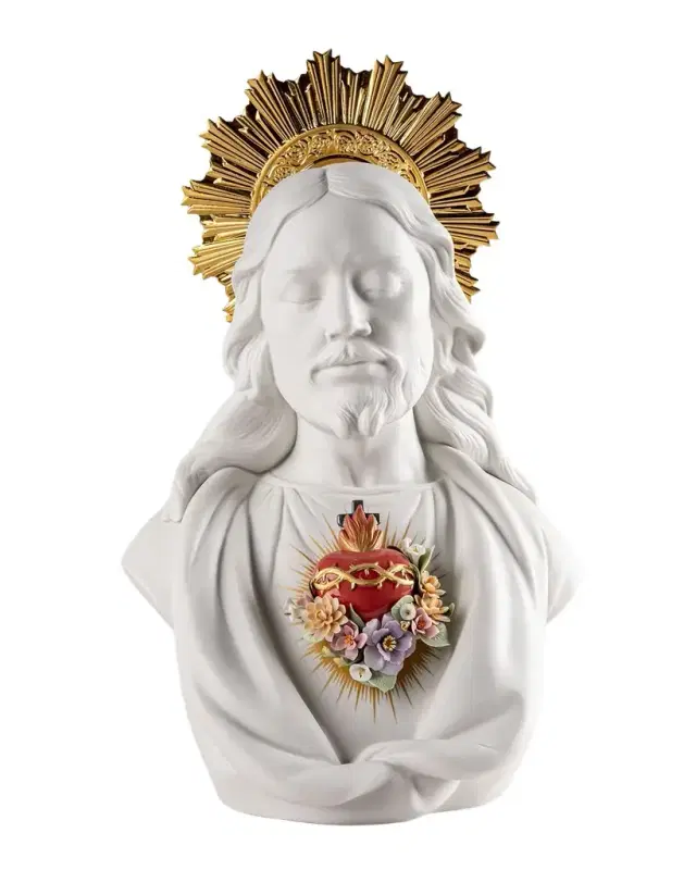 Lladro Sacred Heart of Jesus Sculpture