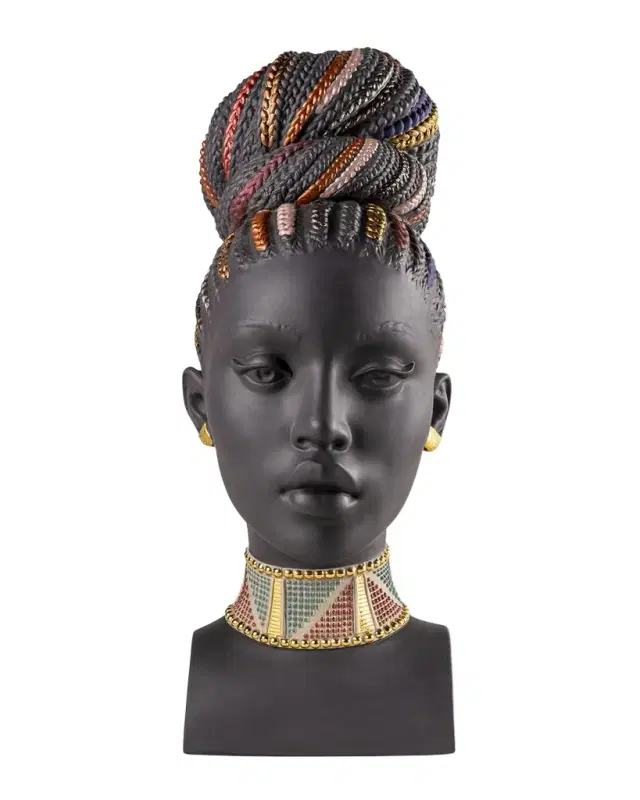 Lladro African Colors Sculpture