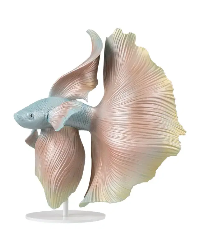 Lladro Betta Fish Sculpture - Right
