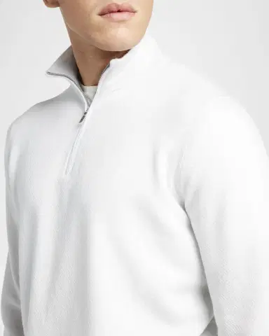 Loro Piana Men's Roadster 1/4-Zip Cashmere Sweater | Thumbnail 4