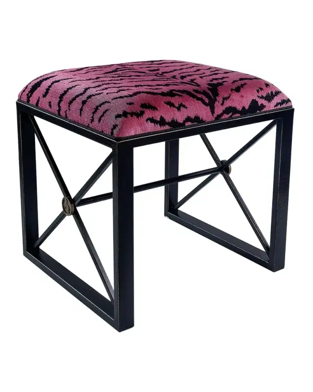 Port 68 Medallion Black Le Tigre Bench