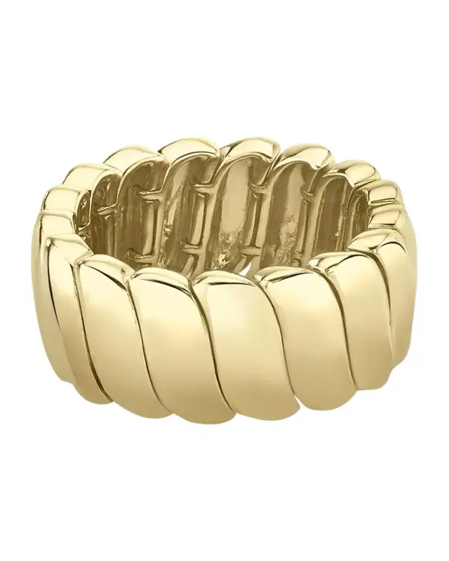 18K Yellow Gold Large Zoe Ring