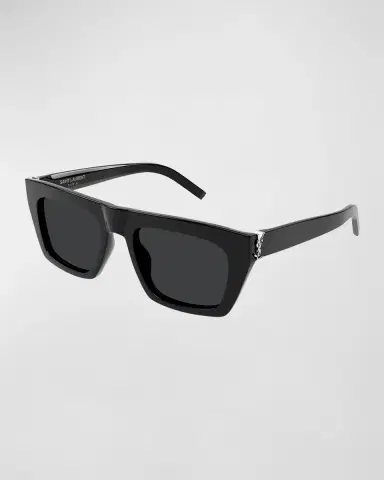 Saint Laurent YSL Acetate Flat-Top Rectangle Sunglasses | Thumbnail 3 Saint Laurent YSL Acetate Flat-Top Rectangle Sunglasses | Thumbnail 3