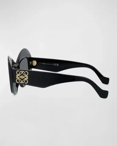 Loewe Anagram Acetate Butterfly Sunglasses | Thumbnail 4 Loewe Anagram Acetate Butterfly Sunglasses | Thumbnail 4