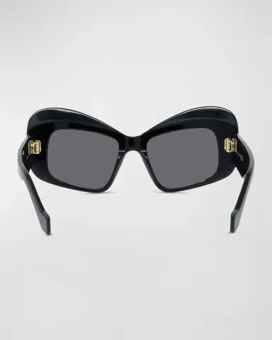 Loewe Anagram Acetate Butterfly Sunglasses | Thumbnail 5 Loewe Anagram Acetate Butterfly Sunglasses | Thumbnail 5