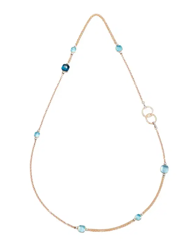 Nudo Long Gemstone Necklace