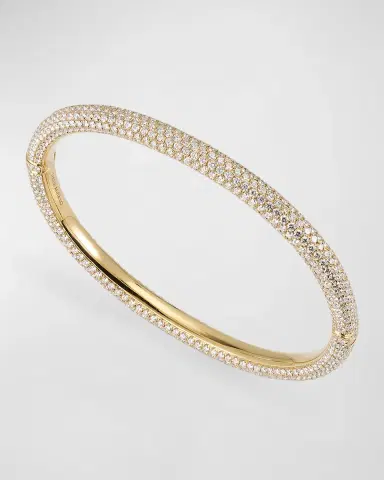 Anita Ko 18K Yellow Gold Pave Diamond Hannah Bracelet | Thumbnail 2