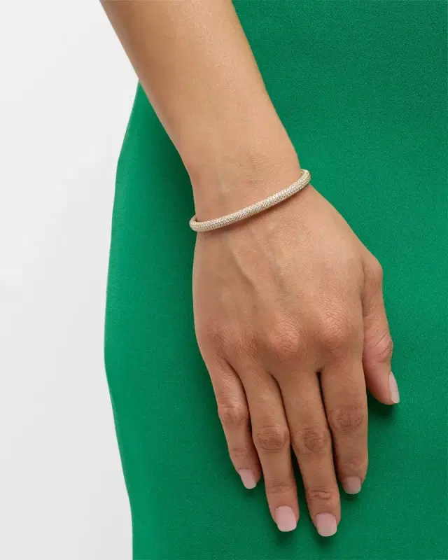 18K Yellow Gold Pave Diamond Hannah Bracelet