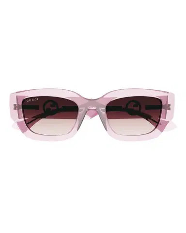 Gucci GG Logo Plastic Rectangle Sunglasses | Thumbnail 1 Gucci GG Logo Plastic Rectangle Sunglasses | Thumbnail 1