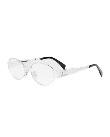 Celine Triomphe Metal Oval Glasses | Thumbnail 1 Celine Triomphe Metal Oval Glasses | Thumbnail 1