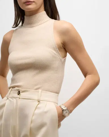 PIAGET Polo Date 36mm Steel & 18K Rose Gold Diamond Bezel Watch | Thumbnail 6 PIAGET Polo Date 36mm Steel & 18K Rose Gold Diamond Bezel Watch | Thumbnail 6