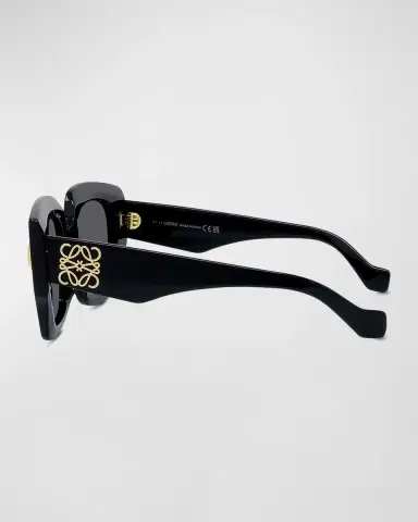 Loewe Anagram Acetate Square Sunglasses | Thumbnail 4 Loewe Anagram Acetate Square Sunglasses | Thumbnail 4