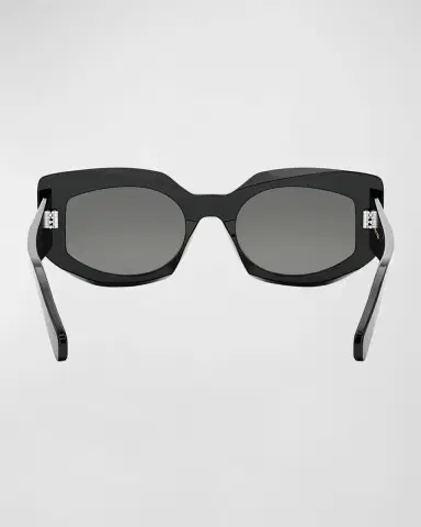 Celine Bold 3 Dots Acetate Butterfly Sunglasses | Thumbnail 4