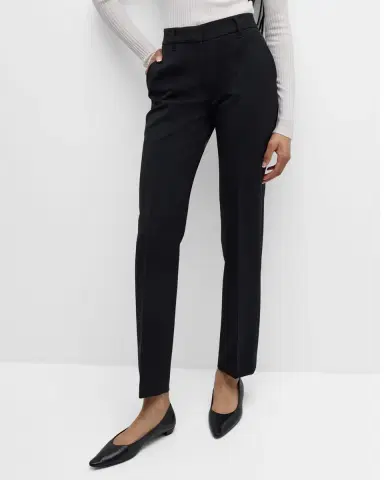 Gabriela Hearst Francisco Mid-Rise Straight-Leg Crepe Pants | Thumbnail 6 Gabriela Hearst Francisco Mid-Rise Straight-Leg Crepe Pants | Thumbnail 6
