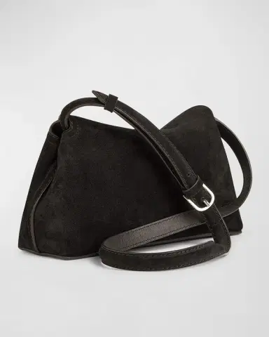 TOTEME T-Lock Clutch Bag in Smooth Suede | Thumbnail 6 TOTEME T-Lock Clutch Bag in Smooth Suede | Thumbnail 6