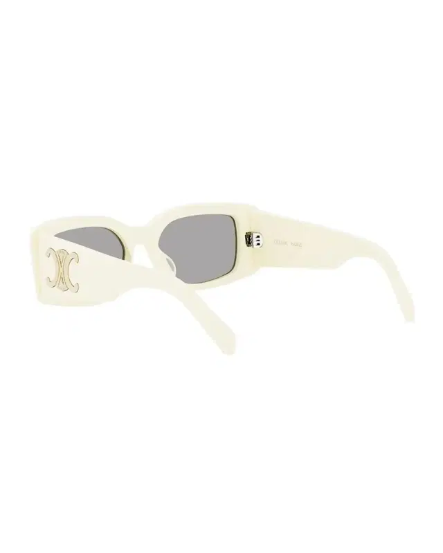Celine Triomphe Acetate Rectangle Sunglasses
