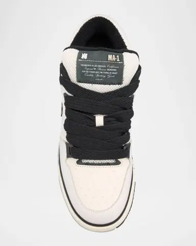 AMIRI Men's MA-1 Leather & Mesh Low-Top Sneakers | Thumbnail 6 AMIRI Men's MA-1 Leather & Mesh Low-Top Sneakers | Thumbnail 6