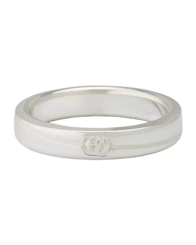 Men 's  Tag Ring, 4mm Silver