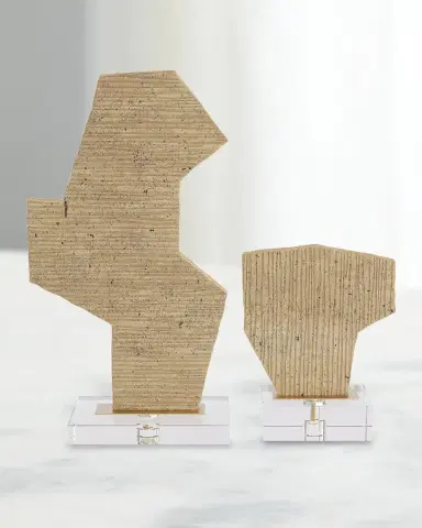 Arteriors Bianchi Sculptures, Set of 2 | Thumbnail 1