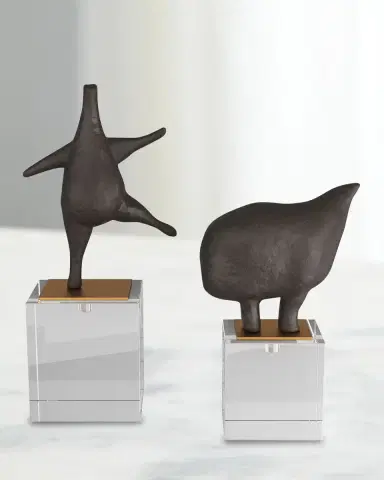 Arteriors Brovina Sculptures, Set of 2 | Thumbnail 1