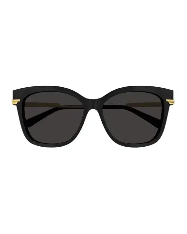 Bottega Veneta Engraved Logo Acetate & Metal Cat-Eye Sunglasses | Thumbnail 1