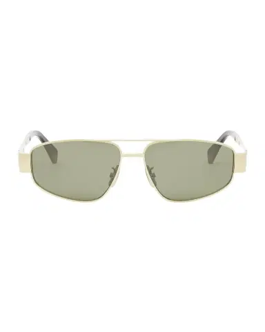 Celine Men's Triomphe Pilot Metal Sunglasses | Thumbnail 1 Celine Men's Triomphe Pilot Metal Sunglasses | Thumbnail 1
